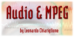Audio and MPEG by Leonardo Chiariglione